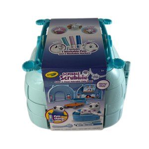 Crayola Scribble Scrubbie Arctic Igloo Playset with 2 Color-changing Pets NWT